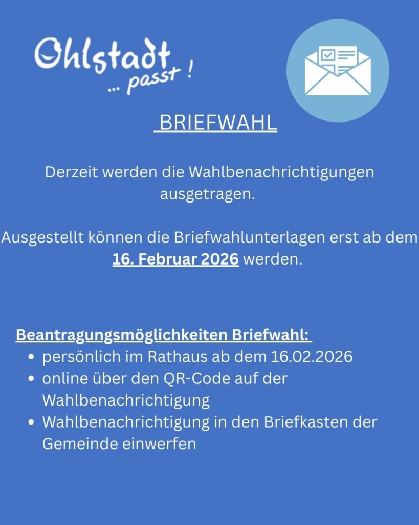 Information Wahlbenachrichtigung